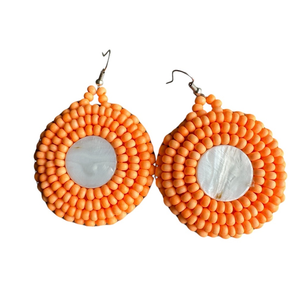 Handmade Indigenous Beaded Earrings